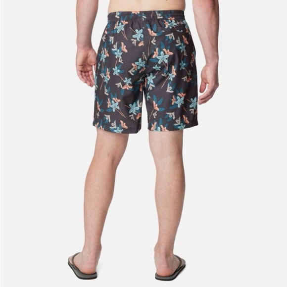 Columbia NWT Summertide Stretch Printed Shorts Men's XXL Swim‎ UPF 40 - Picture 2 of 9